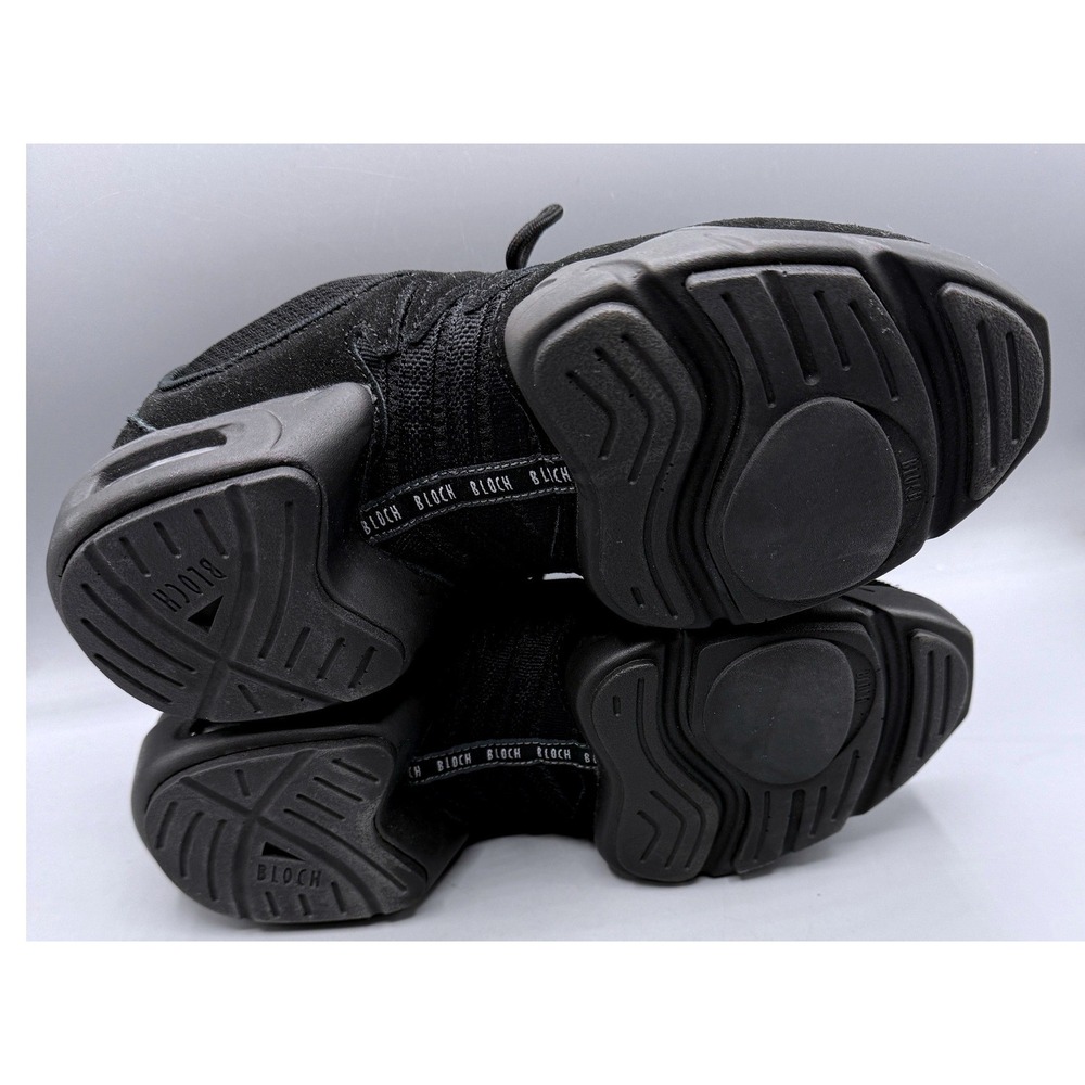 Bloch Boost DRT S0538 Black Mesh Split Sole Dance Sneakers Womens 9.5 Mens 7.5 - Picture 6 of 13